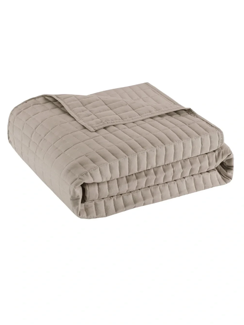 Taupe Quilted Daybed Coverlet Set - Soft Neutral Bedding